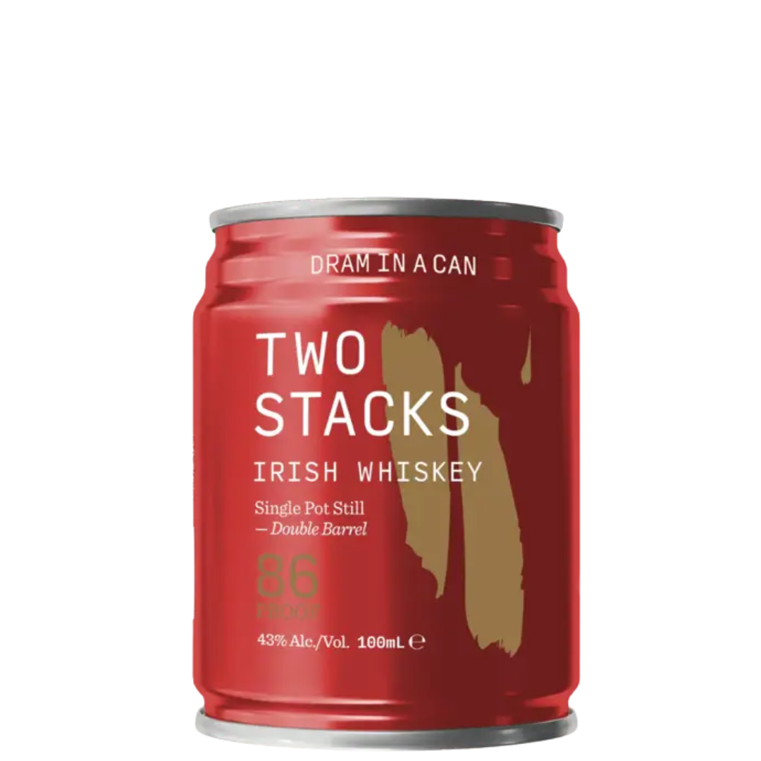 Two Stacks - Single Grain Double Barrel Can, 10 cl