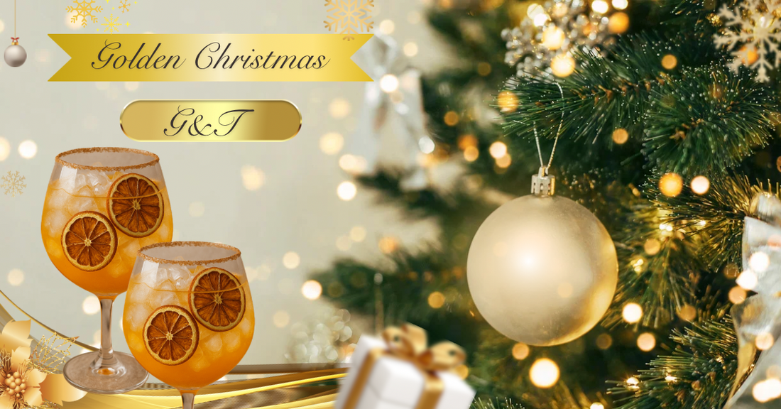 Golden Christmas G&T