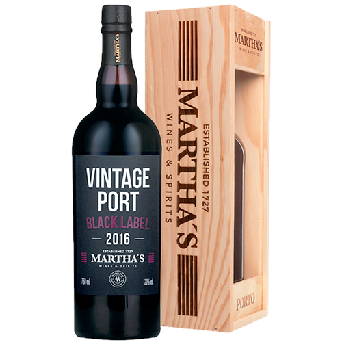 Martha’s Black Label Vintage Port 2016