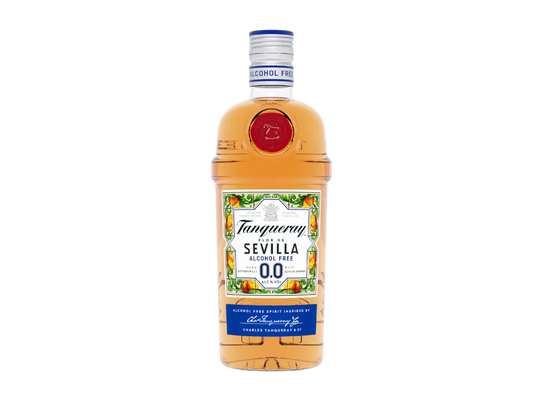 Tanqueray Flor de Sevilla 0.0% - Alkoholfri gin med smagen af solmodne appelsiner.